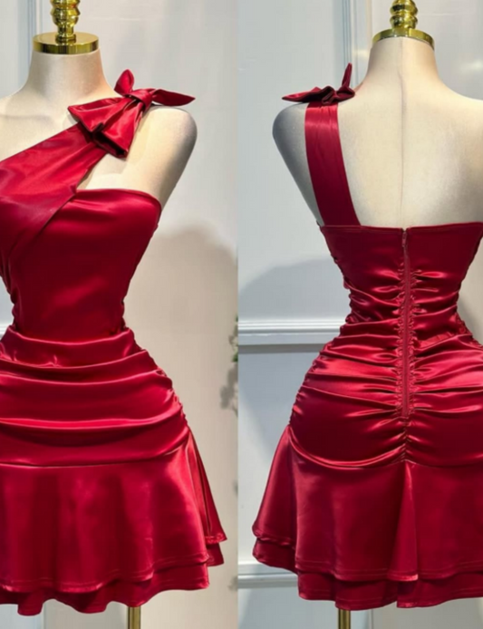 Robe de bal courte à bretelles spaghetti, gris argenté, robe de soirée courte, robe de bal Hoco DH2684