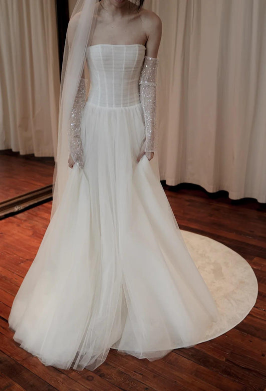 Robe de bal courte à bretelles spaghetti, gris argenté, robe de soirée courte, robe de bal Hoco DH2684