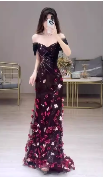 Robe de bal courte à bretelles spaghetti, gris argenté, robe de soirée courte, robe de bal Hoco DH2684