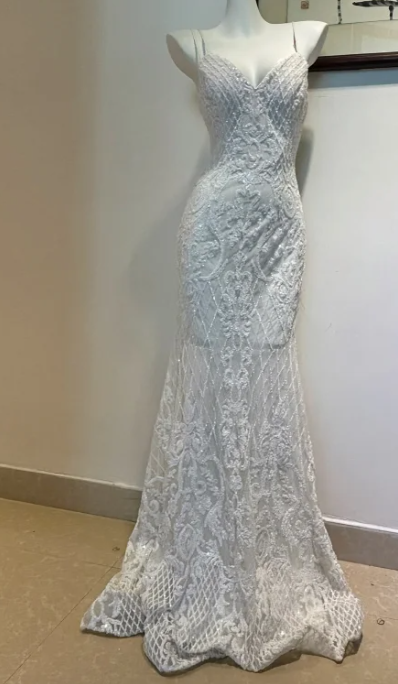 Robe de bal courte à bretelles spaghetti, gris argenté, robe de soirée courte, robe de bal Hoco DH2684