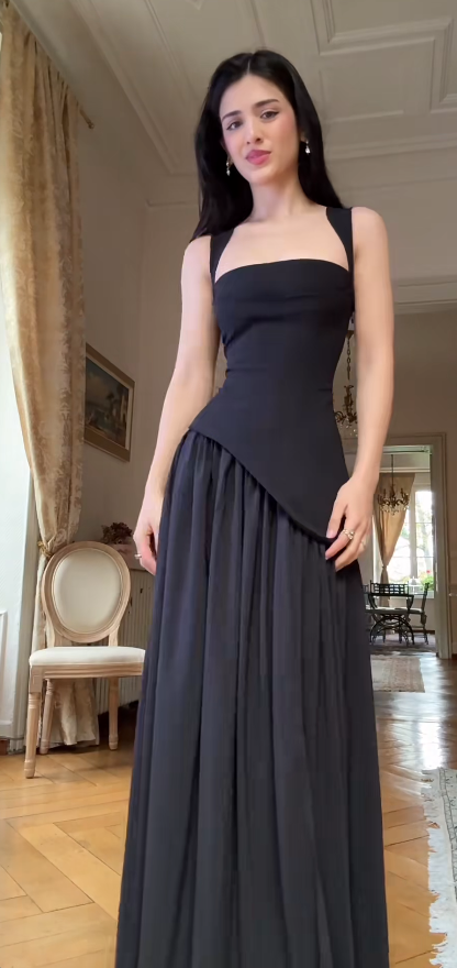 Robe de bal courte à bretelles spaghetti, gris argenté, robe de soirée courte, robe de bal Hoco DH2684