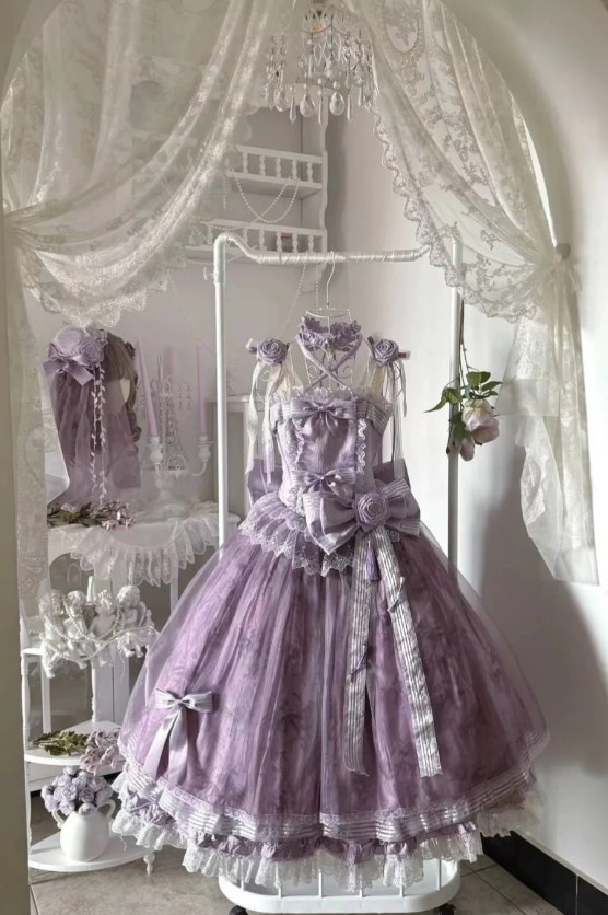 Cute Halter Short Ball Gown Tulle Burgundy Birthday Dresses Sweet Lace Burgundy Lolita Dresses DP3851