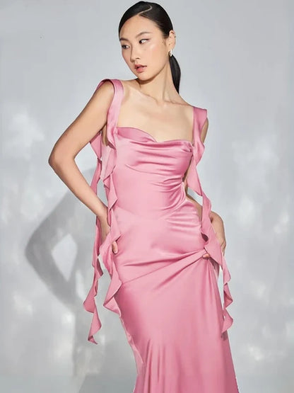 Pretty Strapless Prom Dress Mermaid Long Evening Dress Graduation Dress DP486