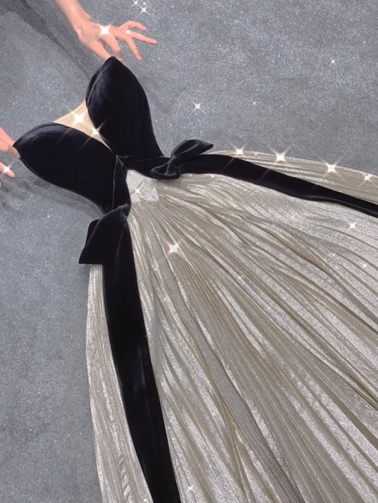 Gorgeous Ball Gown Strapless Sleeveless Long Prom Dresses Graduation Dresses DP487