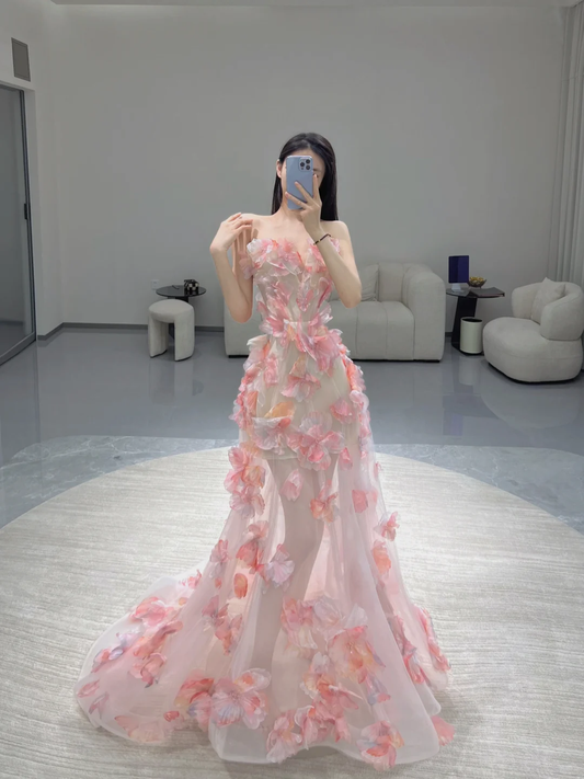 Pretty Sexy Mermaid Long Prom Evening Dresses Simple Party Dresses Graduation Dress DP490