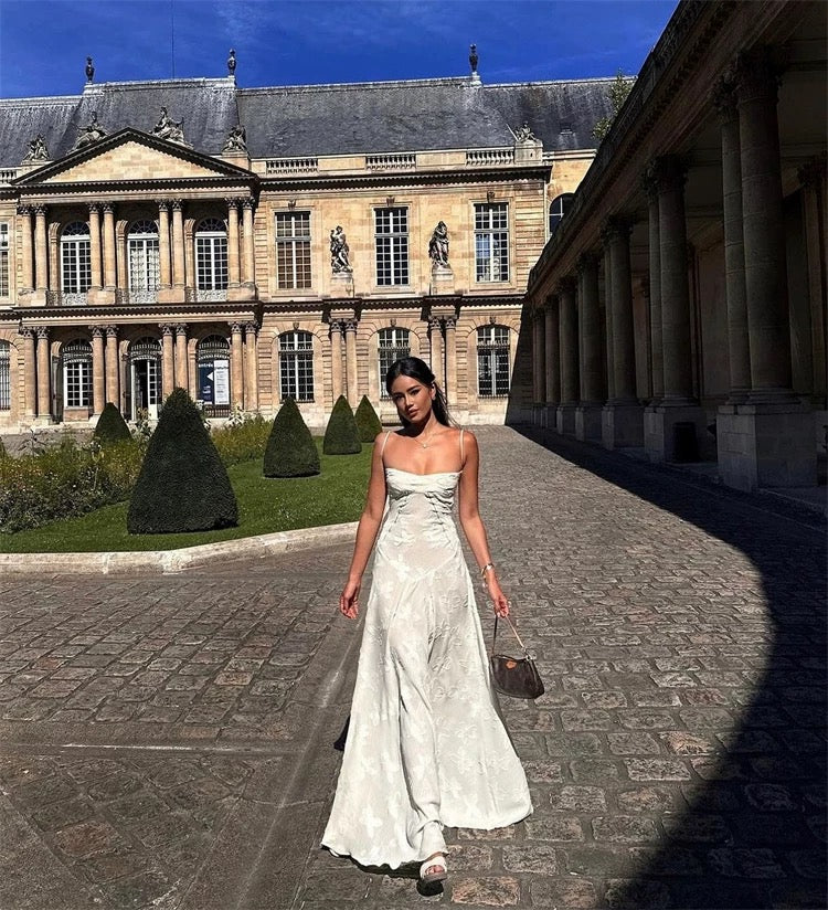 Wunderschöne A-Linie Träger Hellhimmelblau Spitze Ballkleider Formale Sommer Hochzeitsgastkleider Hochzeitsgast-Outfits DP776