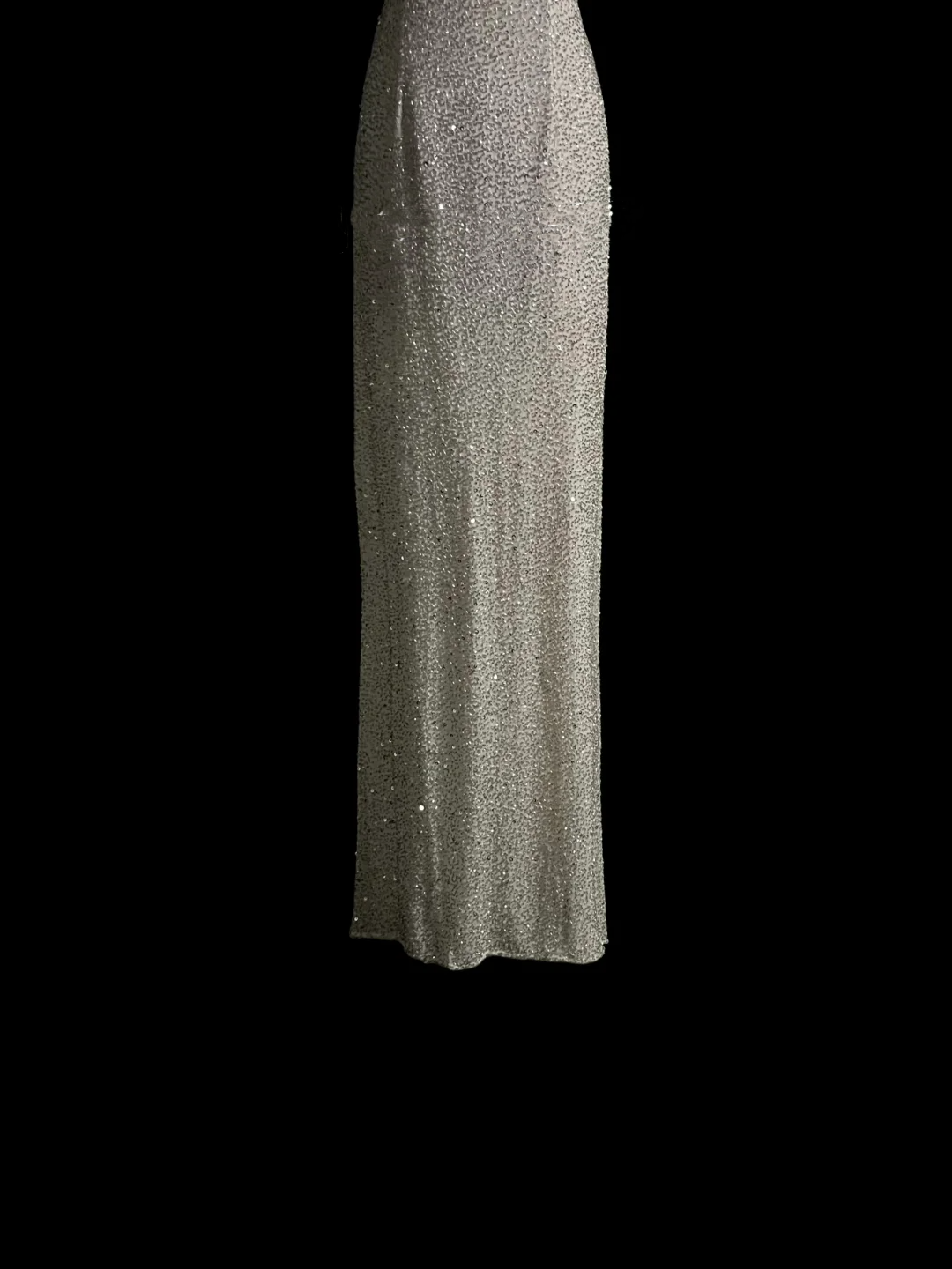 Elegant Glamour Mermaid Square White Sequin Long Prom Dresses Party Dress Evening Dress DP913