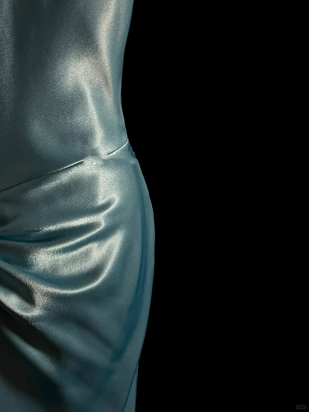 Robe de soirée élégante et glamour, style sirène, dos nu, en satin bleu, longue, DP916