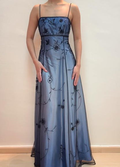 Robe de bal courte à bretelles spaghetti, gris argenté, robe de soirée courte, robe de bal Hoco DH2684