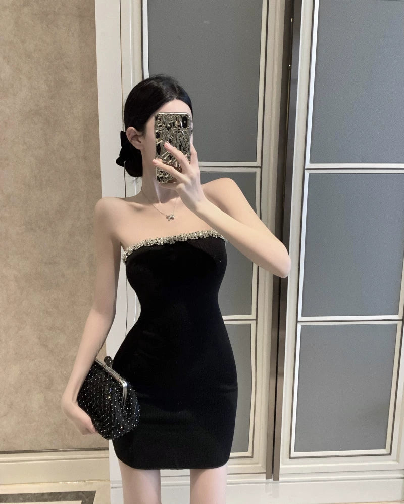 Blaues Damenkleid S101