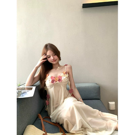 Blaues Damenkleid S101