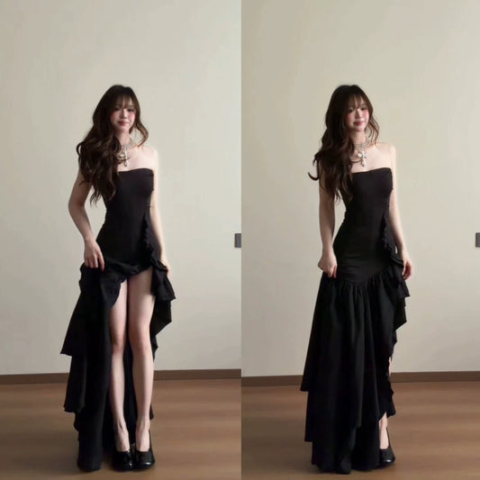 Fashion Black Dress S729
