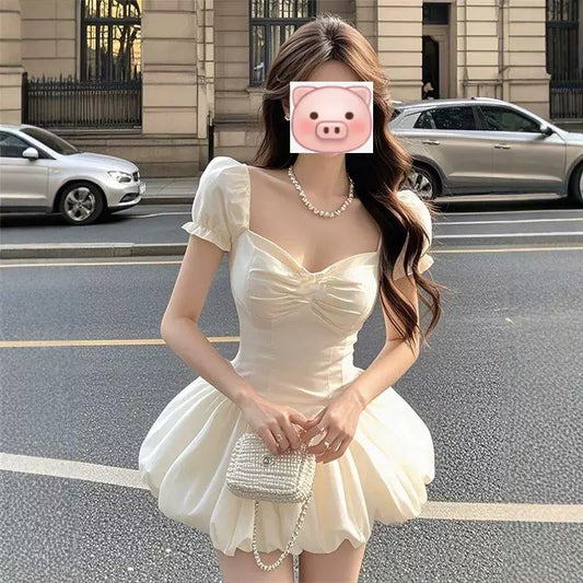 Robe blanche sexy S685