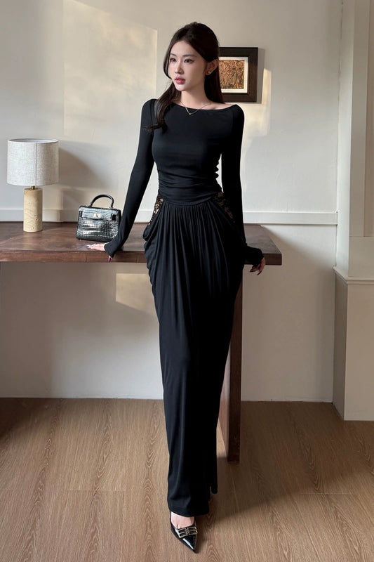 Black Fashion Women‘s Dress S569