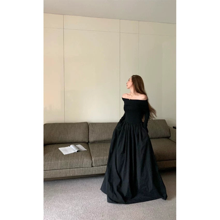 Fashion Black Women‘s Dress S392