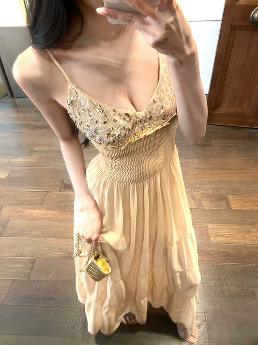 Blaues Damenkleid S101