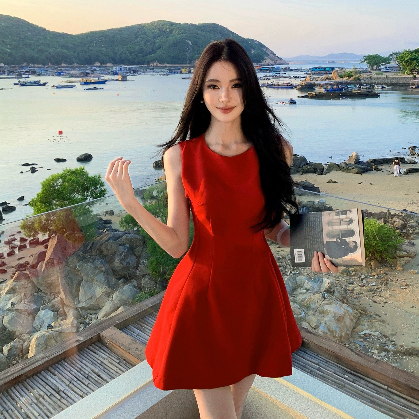 Red Women’s Dress S941