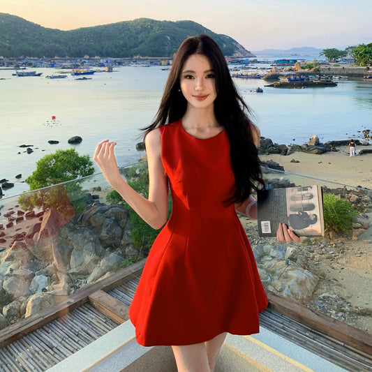 Red Women’s Dress S941