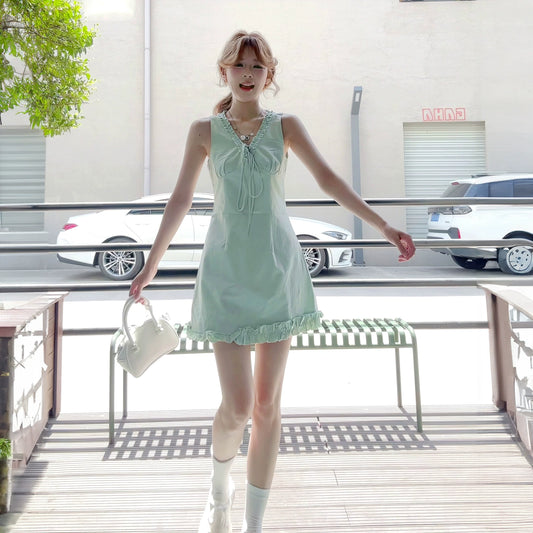 Green Women’s Dress S943