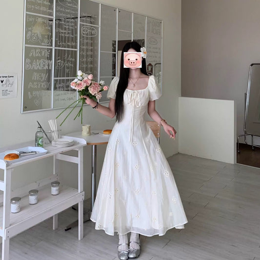 Robe blanche sexy S682