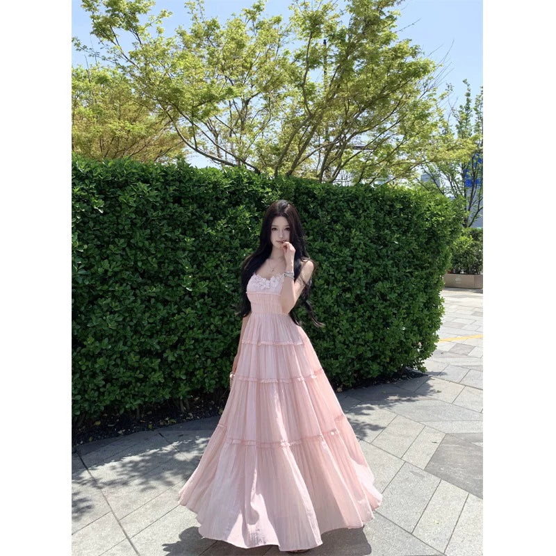Chic Pink Dress S476