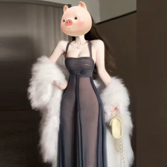 Black Women's Dress S769