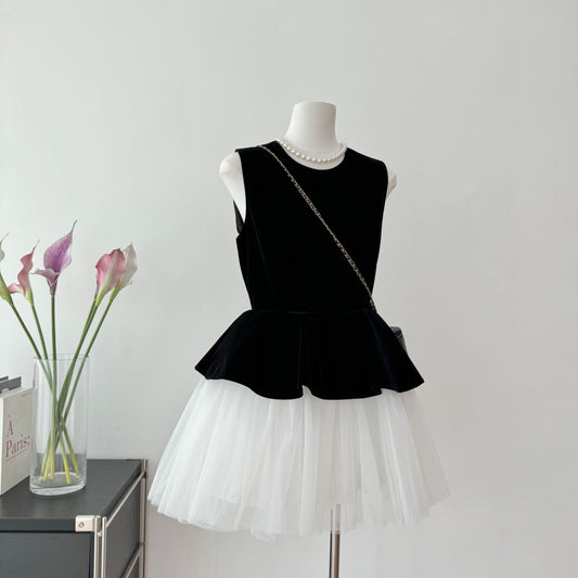 Robe d'été courte noire sexy à décolleté en V et perles, tenue de soirée pour femmes, DP0117