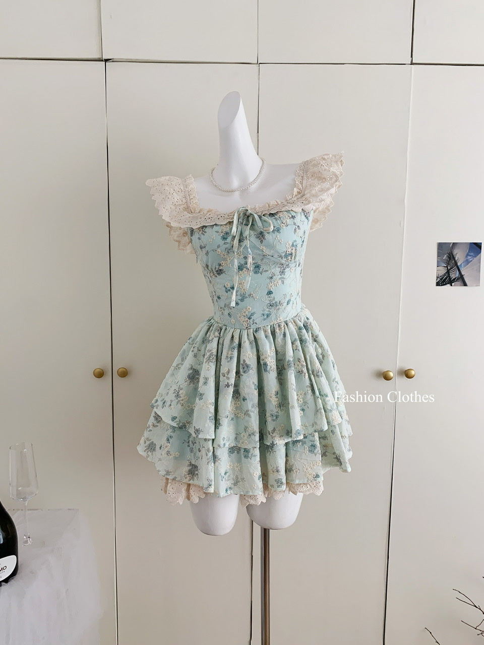 Robe de bal courte en satin rose à fleurs, tenue de soirée et de vacances pour femme, DP1406