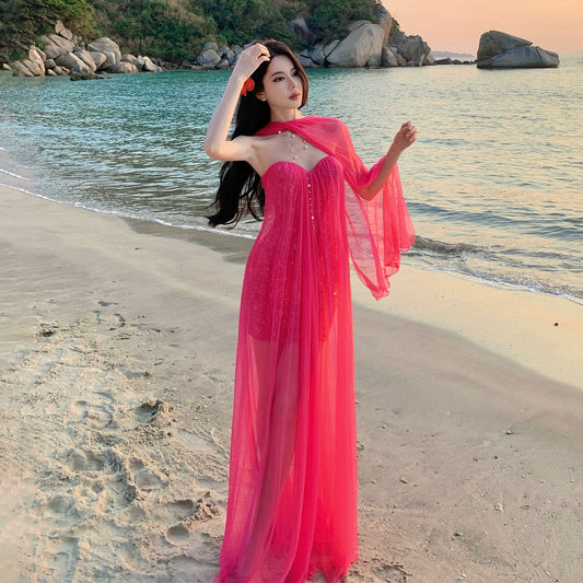 Pink Women’s Dress S942