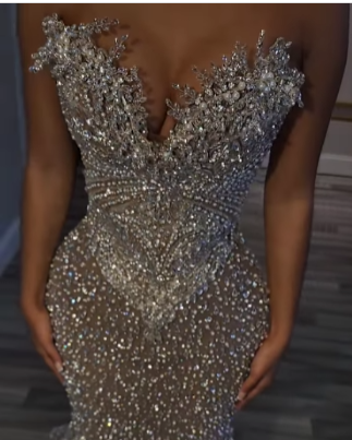 Gorgeous Mermaid Sweetheart Black Sequin Black Girl 23rd Birthday Dress Prom Dress Birthday Outfits For Women D2584