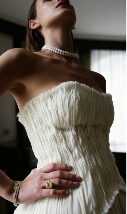 Rustic Wedding Dress Ball Gown Strapless White Tulle Summer Long Wedding Dresses Brides Dress Bridal Gowns W0135