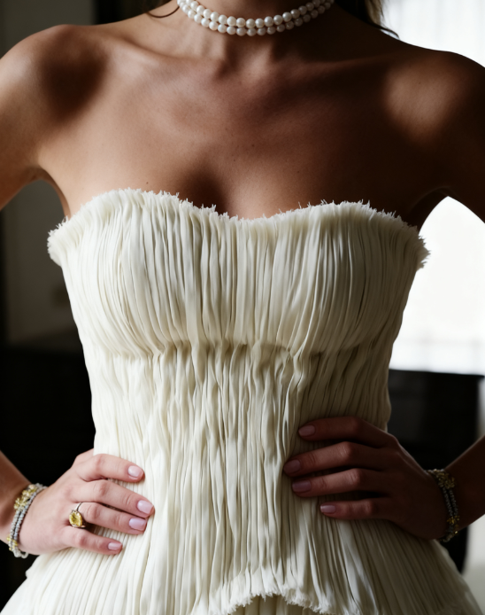 Rustic Wedding Dress Ball Gown Strapless White Tulle Summer Long Wedding Dresses Brides Dress Bridal Gowns W0135