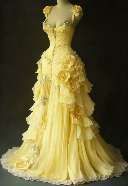 Pretty Ball Gown Pink Spaghetti Straps Tulle Long Quinceanera Dress Formal Short Sleeves Flowers Vestido De 15 Anos W0278