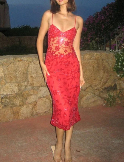 Cute A line Spaghetti Straps Short Pink Sequin Formal 8th Grade Homecoming Dress Summer Middle School Hoco Dresses Birthday Outfits W1149
