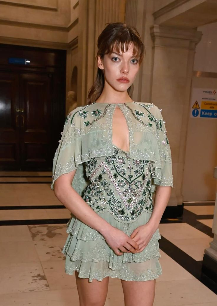 Vintage A line Spaghetti Straps Light Mint Green Chiffon Formal 8th Grade Homecoming Dress Summer Middle School Hoco Dresses Birthday Outfits W1153