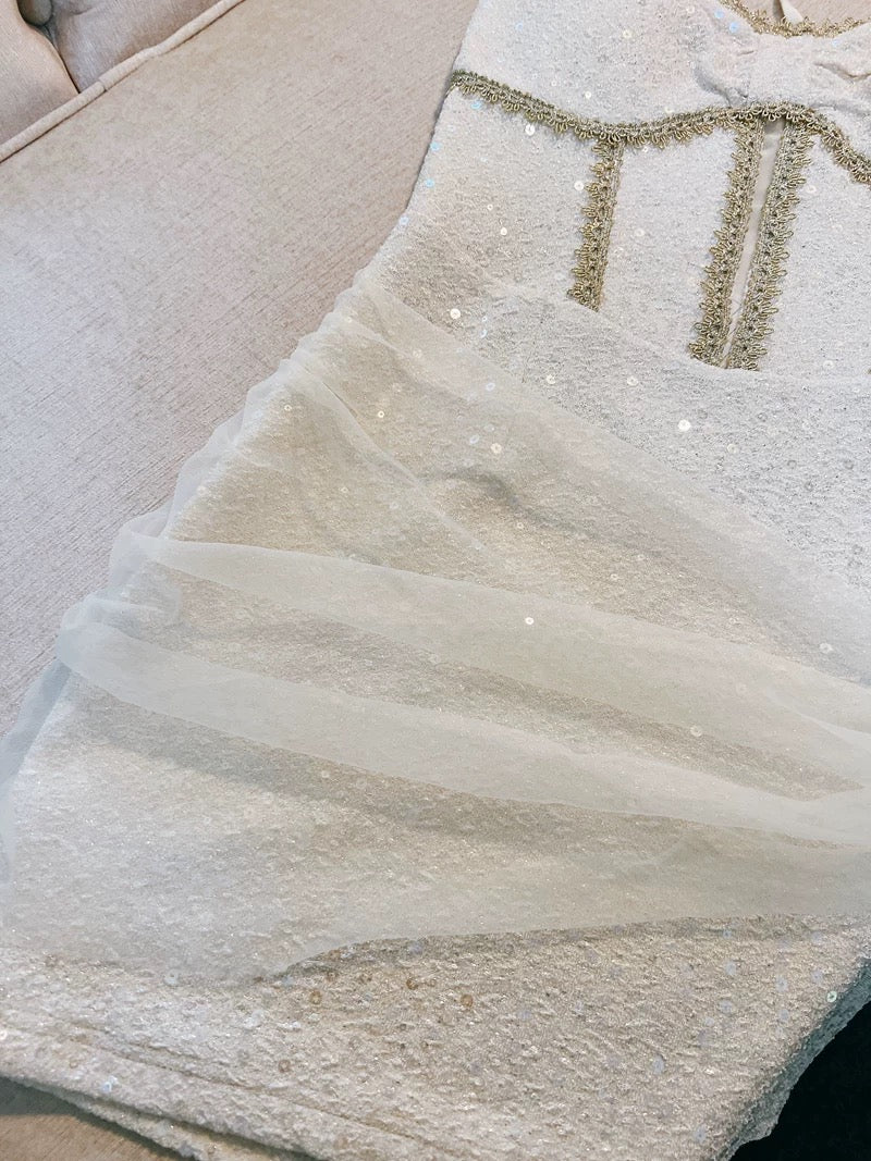 Pretty Sheath Halter White Sequin Summer 16th Birthday Dresses For Teens Hoco Dress Mini 18th Birthday Outfit Cocktail Dresses For Women W823