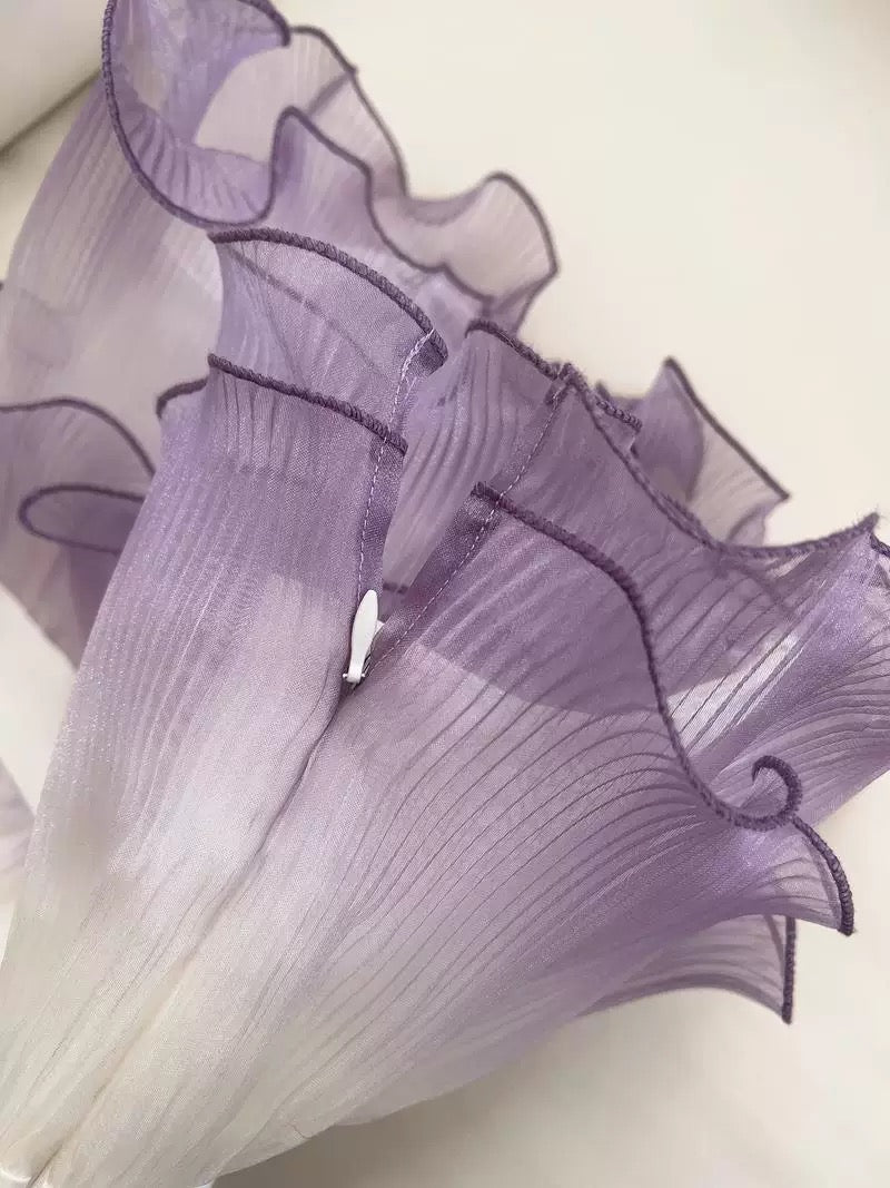 Cute Ball Gown Strapless Lilac Tulle 8th Graduation Dresses Homecoming Dress Summer Middle School Formal Baddie Hoco Dresses Cocktail Dress W917