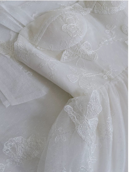Elegant A line Straps White Lace Sleeveless Long Evening Party Gowns Evening Formal Dresses Prom Dress W943