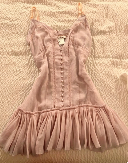 Robe de soirée courte et mignonne en tulle bleu denim à fines bretelles, coupe trapèze, pour le bal de fin d'année de 8ème, robes d'été pour le collège, tenue Hoco, tenues de retour au lycée, tenue pour le 20ème anniversaire DH1088