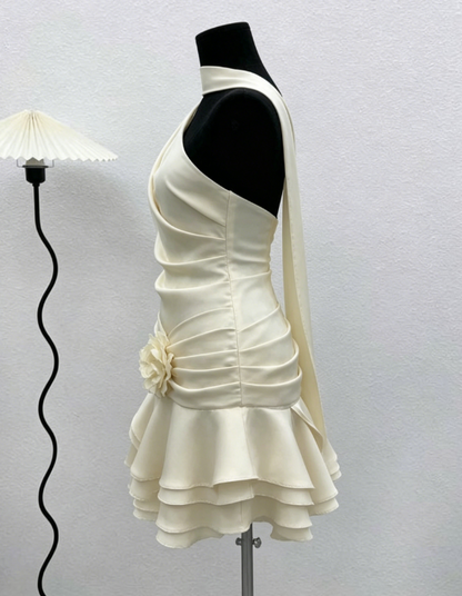Sexy Sheath One Shoulder Short Mini Formal 8th Grade Homecoming Dresses Middle School Short Cocktail Dress Hoco Outfits DH1892