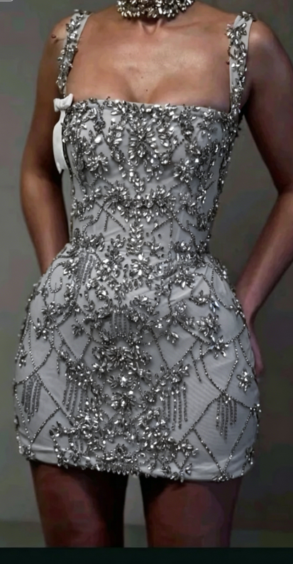 Jolie robe fourreau à col carré sans manches, courte et formelle, dorée, pour le bal de fin d'année, pour le collège, tenue d'été Hoco, DH444