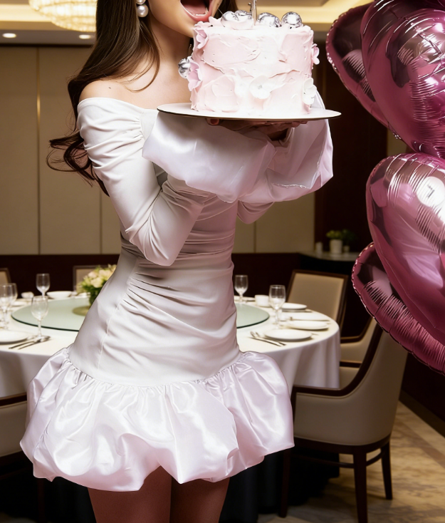 Robe fourreau sexy à épaules dénudées, mini robe courte blanche formelle pour la 8e année, tenue d'été pour le collège, tenue de bal, tenue d'anniversaire DH751