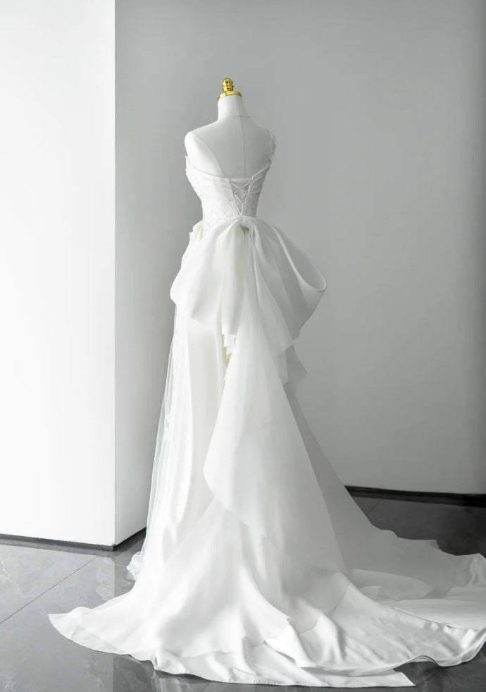 Robe de bal courte à bretelles spaghetti, gris argenté, robe de soirée courte, robe de bal Hoco DH2684
