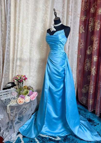 Robe de bal courte à bretelles spaghetti, gris argenté, robe de soirée courte, robe de bal Hoco DH2684