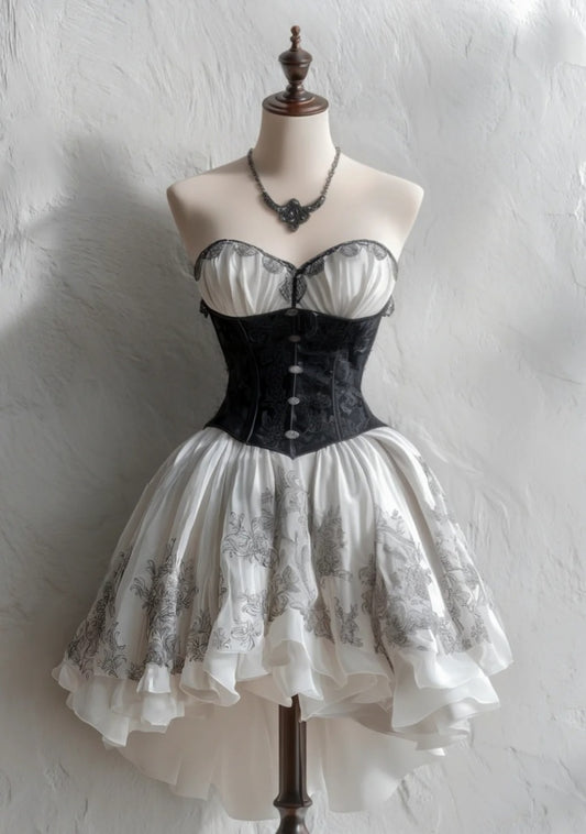 Süßes Ballkleid Spaghettiträger Silbergrau Mini Kurzes Formales Homecoming-Kleid Party Kurzes Ballkleid Hoco Kleider DH2684