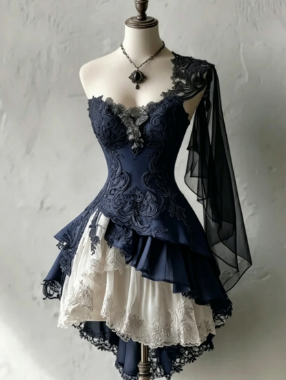Robe de bal courte à bretelles spaghetti, gris argenté, robe de soirée courte, robe de bal Hoco DH2684