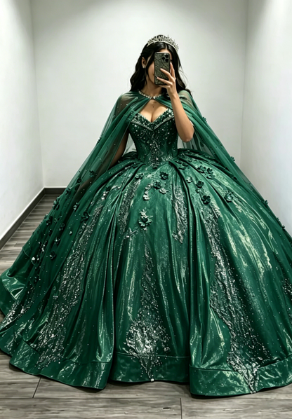 Wunderschönes Schatz-Ballkleid Quinceanera-Kleid Satin-Applikation Langes Geburtstags-Kleid Hellblaues Sweet 16 Kleid DP05644