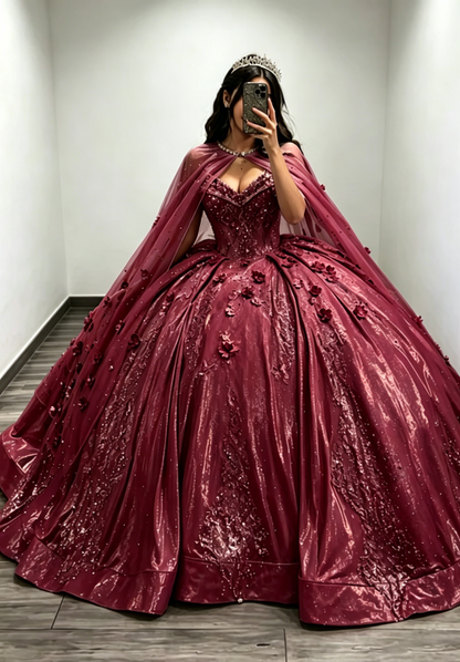 Wunderschönes Schatz-Ballkleid Quinceanera-Kleid Satin-Applikation Langes Geburtstags-Kleid Hellblaues Sweet 16 Kleid DP05644