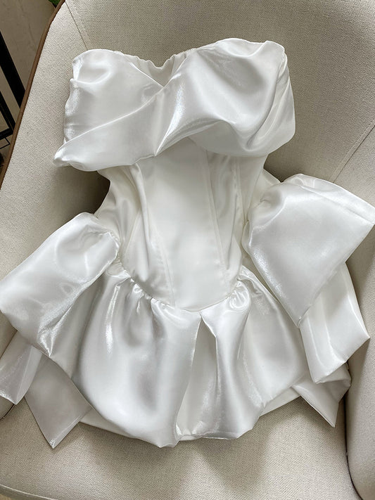 Cute A line White Short Homecoming Dress Summer Hoco Dresses Cocktail Dress For Senior Teens DP1765