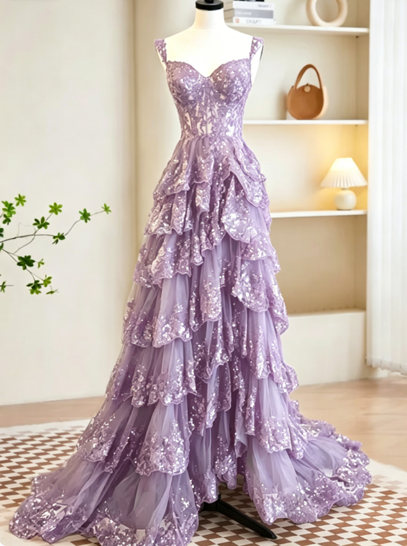 Robe de bal longue noire sexy en tulle et sequins, coupe trapèze, robe de soirée longue noire à sequins DP275